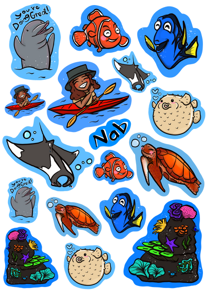 custom sticker sheet