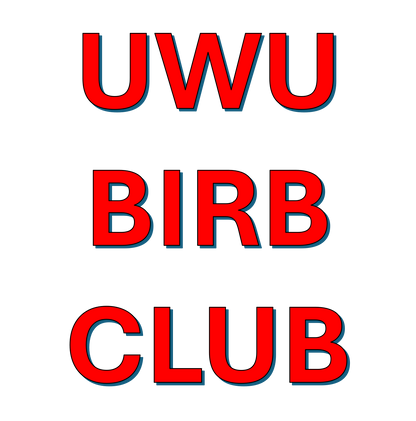 uwu birb club (short sleeve t-shirt)